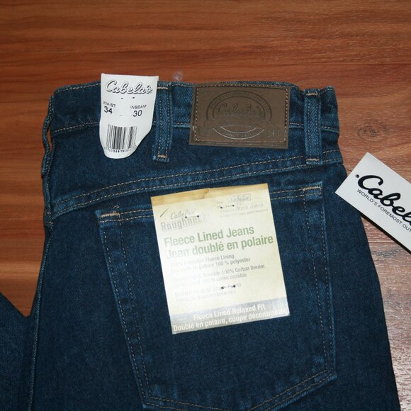 Cabela's Fleece Lined Jeans - NWT - Picture 2 of 8